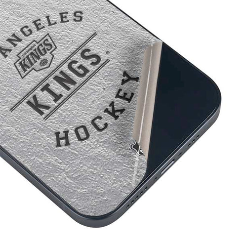 NHL Los Angeles Kings Black Text iPhone 14 Plus Skin
